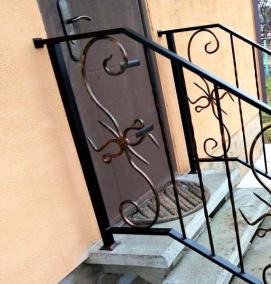 Перила из профиля - вариант 1