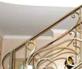 Перила настенные для лестницы - тип 2