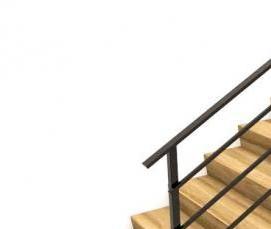 Перила ограждения из металла - тип 1