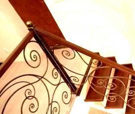 Перила под бронзу - модель 3