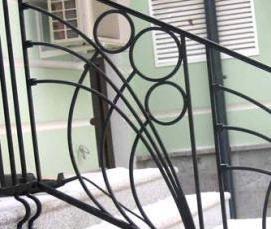 Перила подъездные - вариант 1