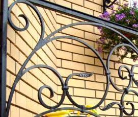 Перила подъездные - вариант 4