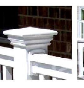 Перила пвх - модель 1