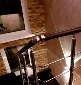 Перила пвх - модель 2