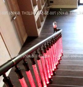 Перила с подсветкой - модель 4