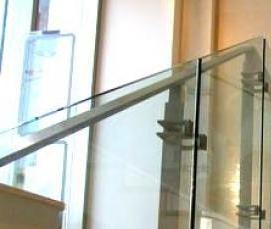 Перила со стеклом - тип 4