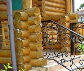 Перила уличные для крыльца - модель 3