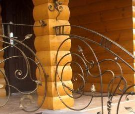 Перила уличные для крыльца - модель 2