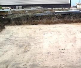 Песчаные сваи - модель 1