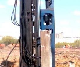 Песчаные сваи - модель 4