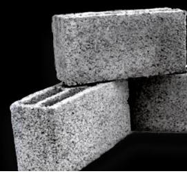 Пескоцементные блоки 20х20х40 - вариант 1