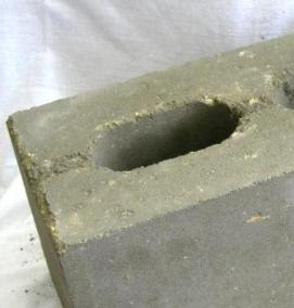 Пескоцементные блоки 20х20х40 - вариант 2