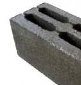 Пескоцементные блоки - модель 1