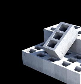 Пескоцементные блоки - модель 3