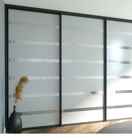 Пескоструйные двери купе - модель 4