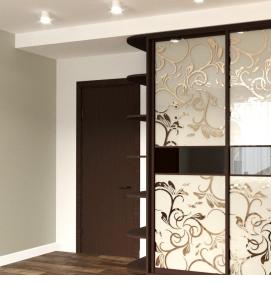 Пескоструйные двери купе - модель 3