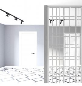 Пескоструйные двери купе - модель 2