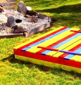 Песочница детская игровая - тип 4