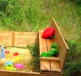 Песочница резиновая - тип 4