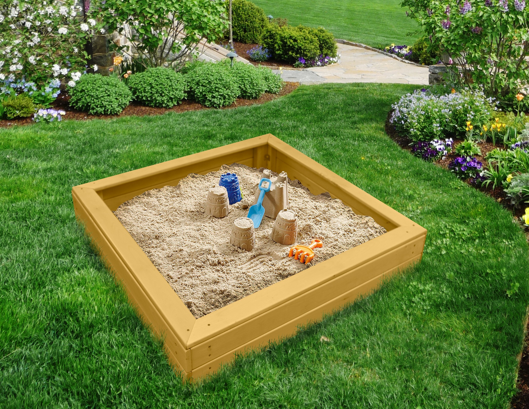 Песочница с водой - модель 4