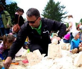 Песок для детской песочницы в мешках - модель 1