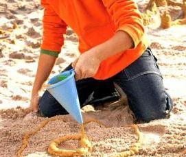 Песок для детской песочницы в мешках - модель 4