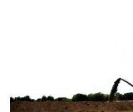 Песок для строительных работ средний - модель 1