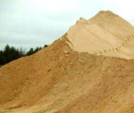 Песок строительный средний - модель 2