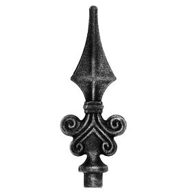 ПИКА-ВЕРХУШКА ЛИТАЯ ДЛЯ ЗАБОРА