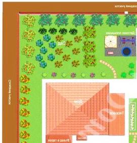 Планировка агрегатного участка - тип 1