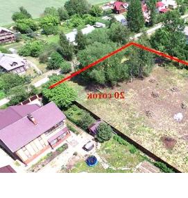 Планировка ЛПХ участка - тип 1