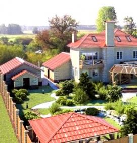 Планировка ЛПХ участка - тип 2