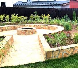 Планировка наклонного участка - тип 2