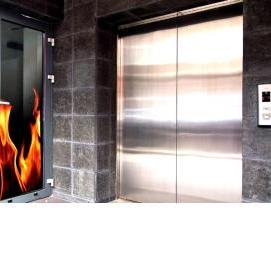 Пластиковая противопожарная дверь - тип 1