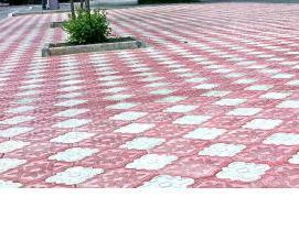 Пластиковая тротуарная плитка - тип 1