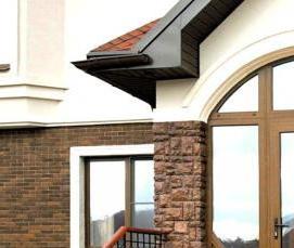 Пластиковая входная дверь с матовым стеклом - тип 3