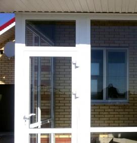 Пластиковая входная группа - тип 1