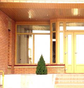 Пластиковая входная группа - тип 4