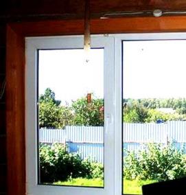 Пластиковое окно без стеклопакета - тип 1