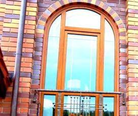 Пластиковое окно открывное - модель 2