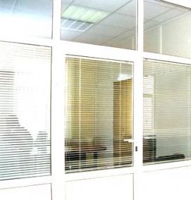 Пластиковые межкомнатные перегородки - модель 1