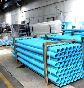 Пластиковые обсадные трубы с резьбой - вариант 3