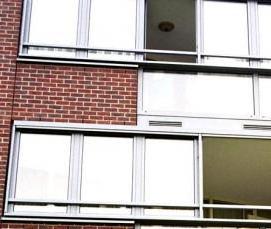 Пластиковые окна алюминиевый профиль - модель 3