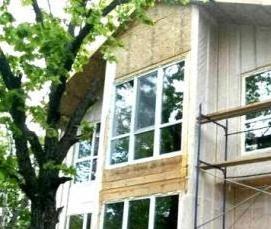 Пластиковые окна без перегородки - модель 2