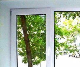 Пластиковые окна бу для дачи - модель 3