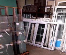 Пластиковые окна бу для дачи - модель 2