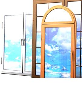 Пластиковые окна - модель 2