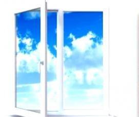 Пластиковые окна темного цвета - модель 2