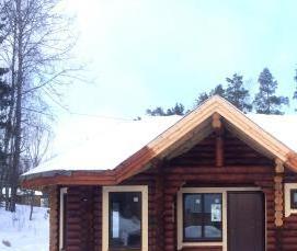 Пластиковые окна в цвет дерева - модель 1