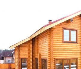 Пластиковые окна в цвет дерева - модель 4